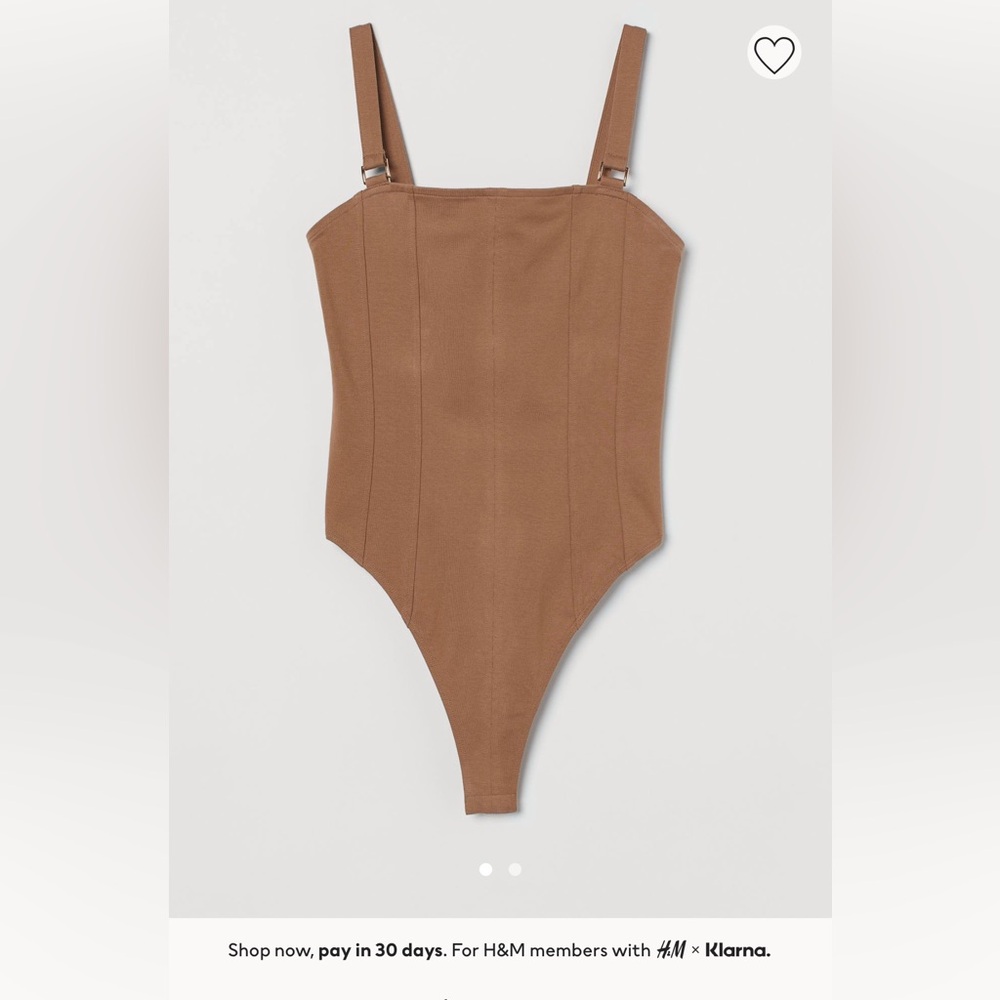 Snatching Thong bodysuit with embellished straps 🐪